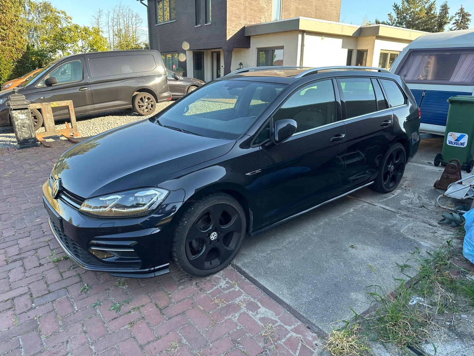Vw Golf, Auto's, Volkswagen, Euro 6, 4 cilinders, 1600 cc, Zwart