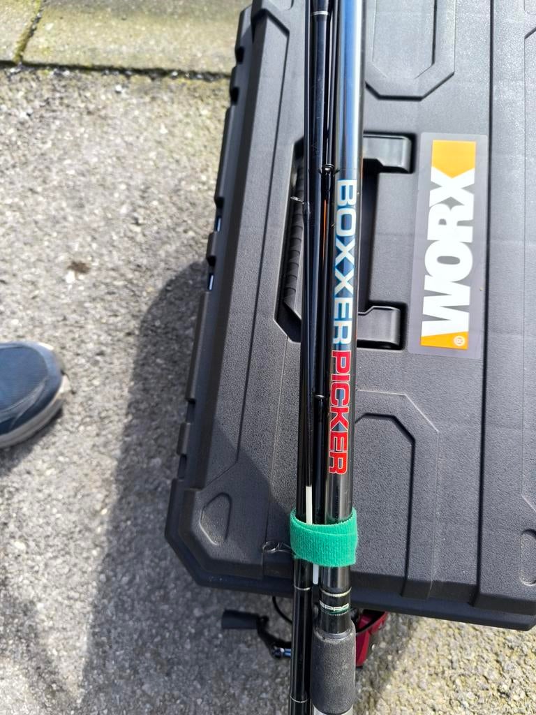 Spro boxxer picker 2.70m met molen, Watersport en Boten, Ophalen, Molen