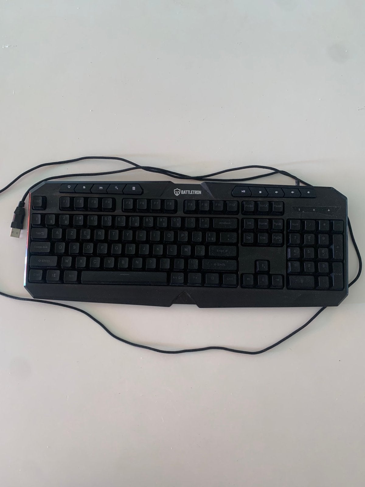 Clavier, Enlèvement ou Envoi, Comme neuf, Clavier gamer