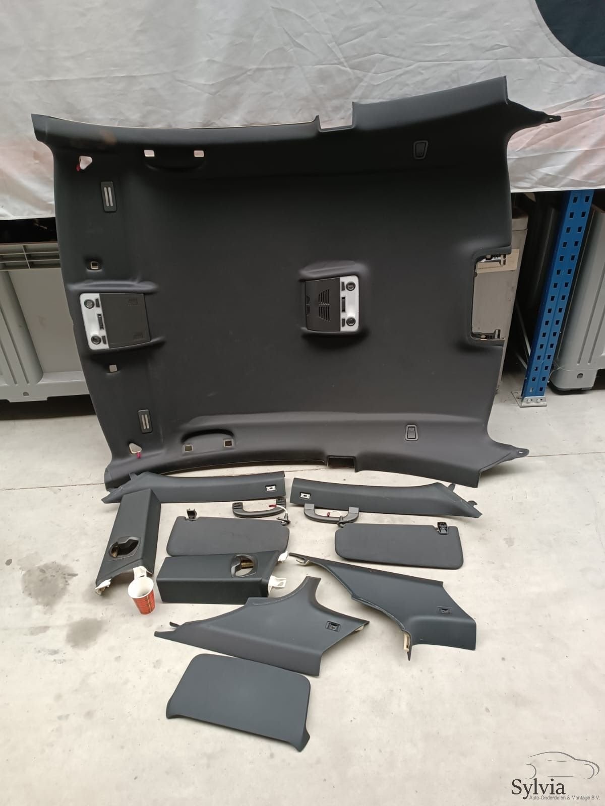 Dakhemel Hemelbekleding Antraciet Zwart BMW 3 serie E92 5144, -, Utilisé, -, -