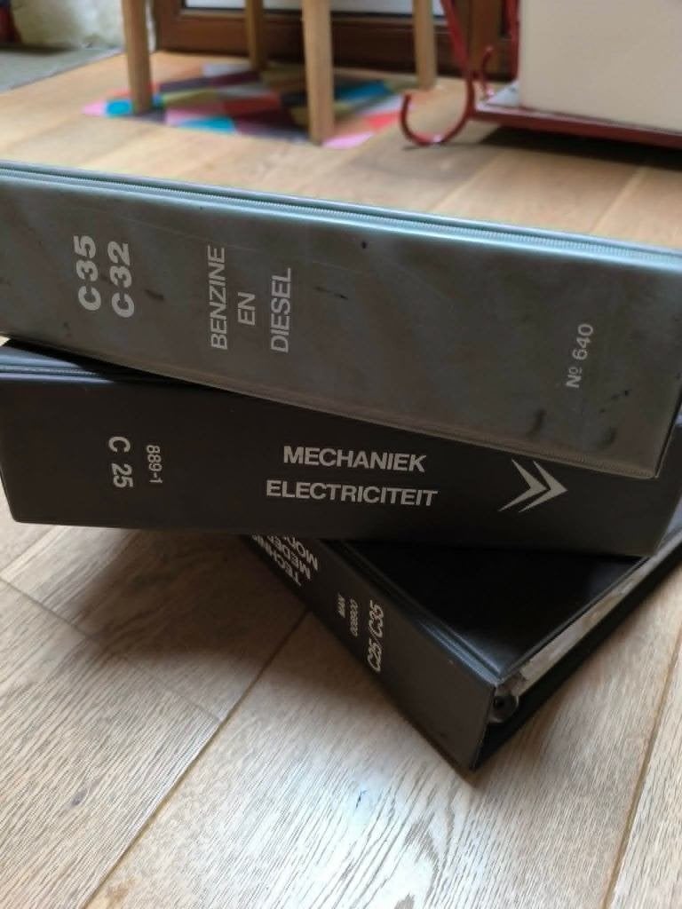 Werkplaatshandboeken Citroën C35 - C25, Enlèvement