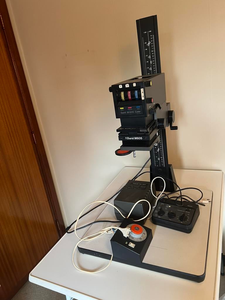 Complete doka‑opstelling – Durst M605 + lenzen,timers,kaders, TV, Hi-fi & Vidéo, Photo | Matériel chambre noire, Enlèvement, Comme neuf