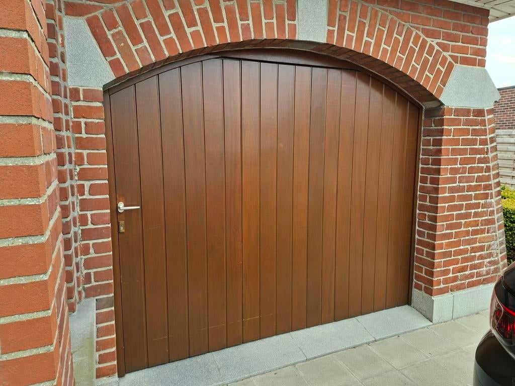 Garage poort uit 3 delen, Doe-het-zelf en Bouw, Deuren en Vliegenramen, Ophalen