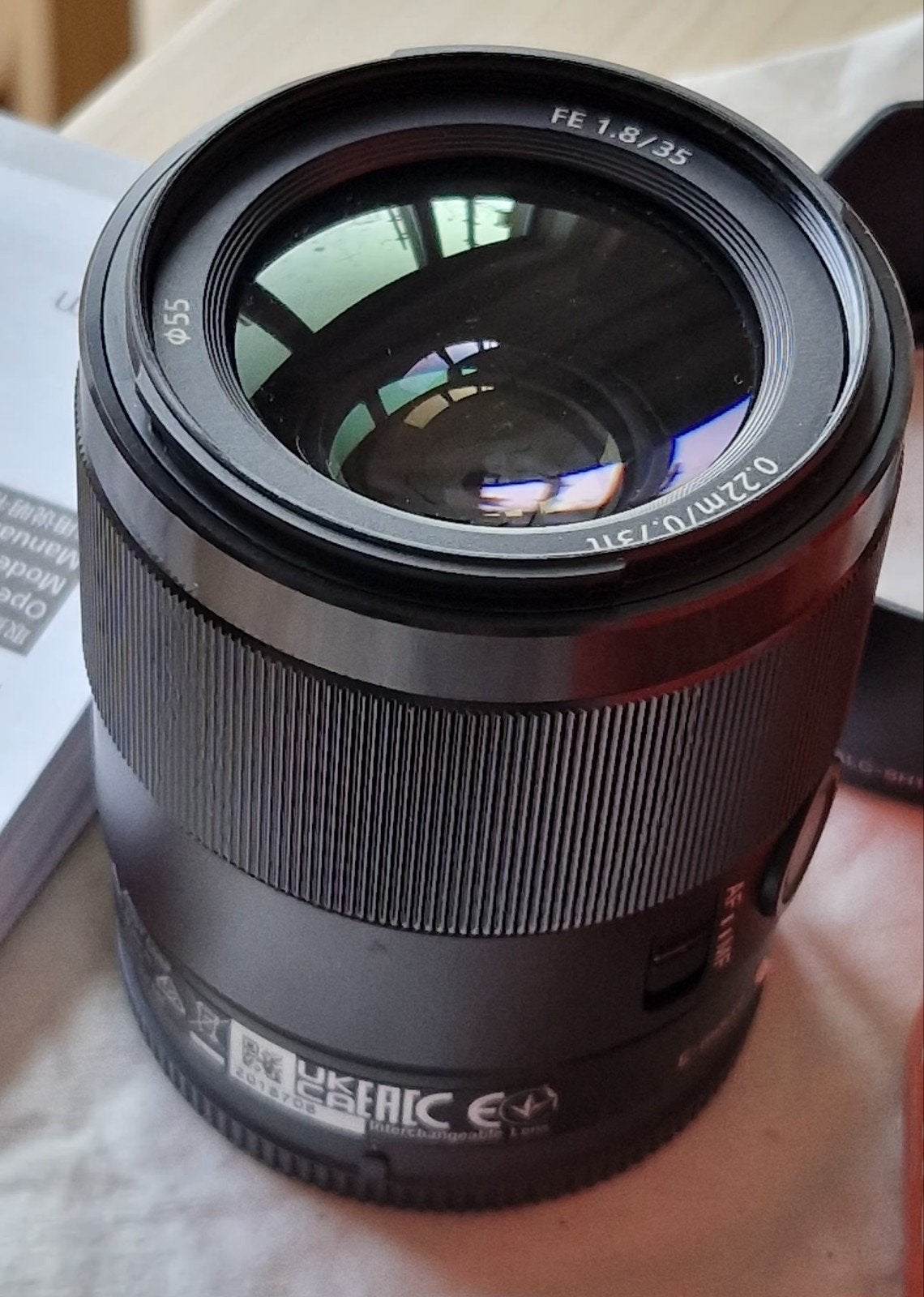 SONY FE 35mm F1.8 | SEL35F18F 5 jaar garantie, Sony E-mount, Sony, 35 mm, Nieuw
