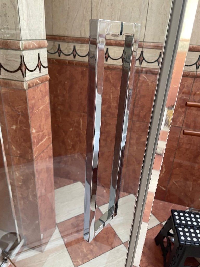 Douchedeur, Ophalen, Zo goed als nieuw, Glas, Douche
