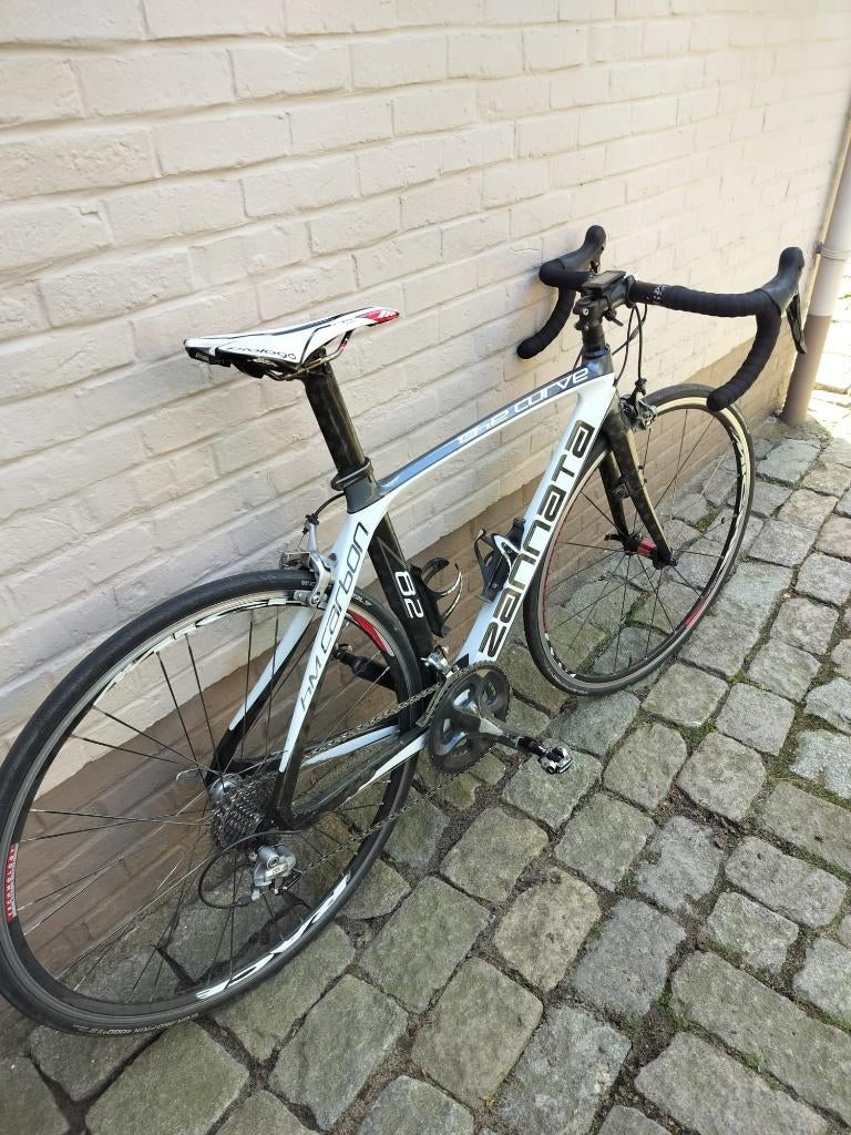 Racefiets Zannata Z82 curve, Fietsen en Brommers, 28 inch, Gebruikt, Carbon, 10 tot 15 versnellingen