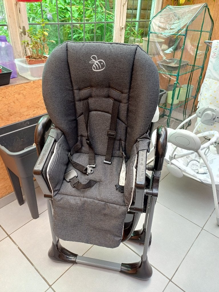 Chaise haute pliable, Enlèvement, Comme neuf, Chaise pliante