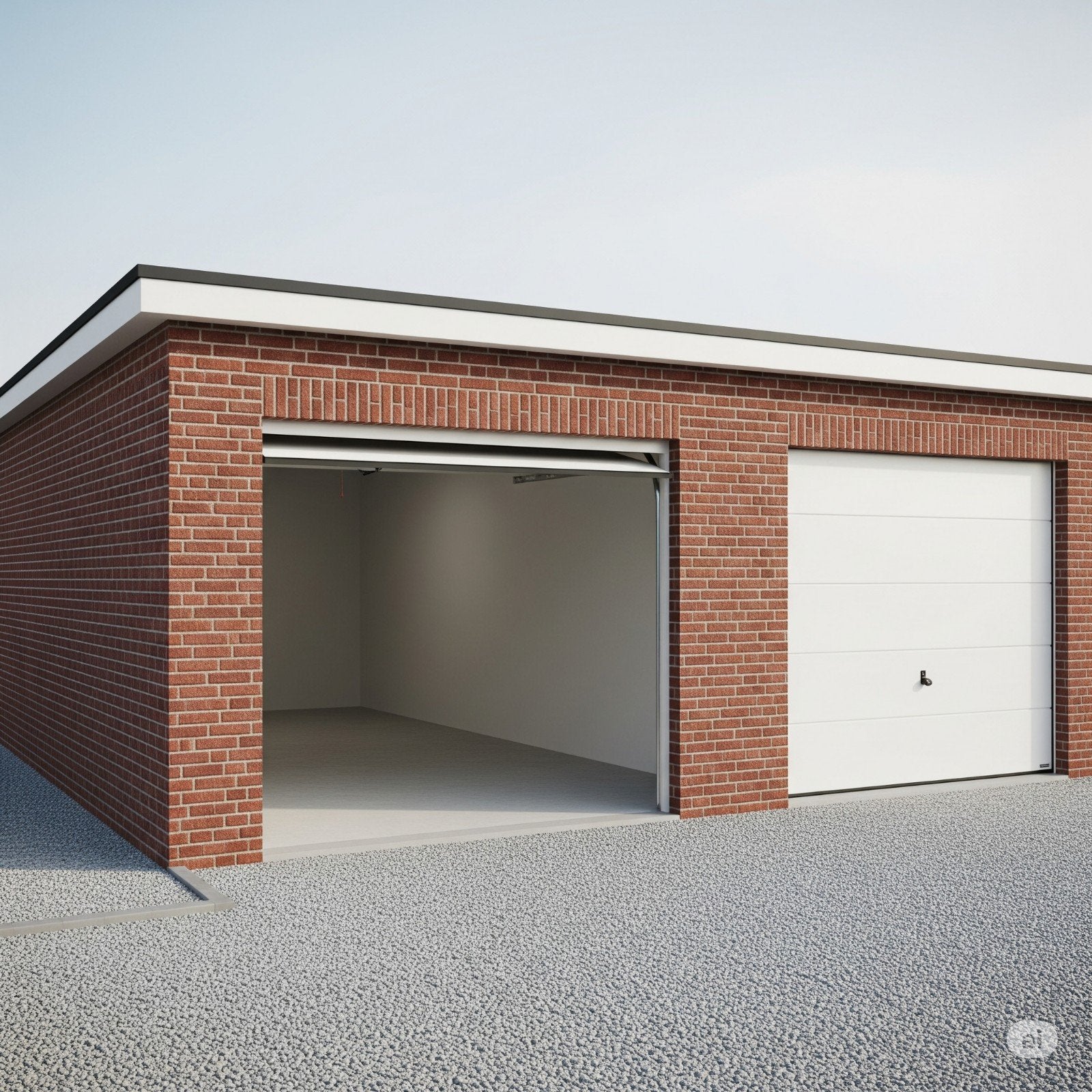Garage Hornu taille agréable & sécurisé, Immo, Garages & Places de parking