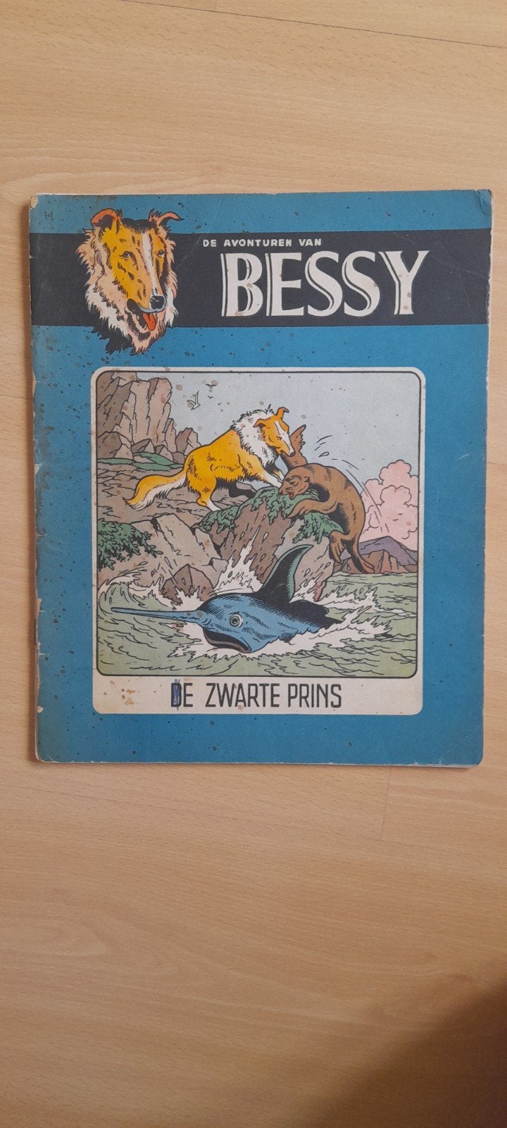 Bessy (oude serie) nr 11 De zwarte prins, Eén stripboek, Ophalen, Gelezen, Wirel
