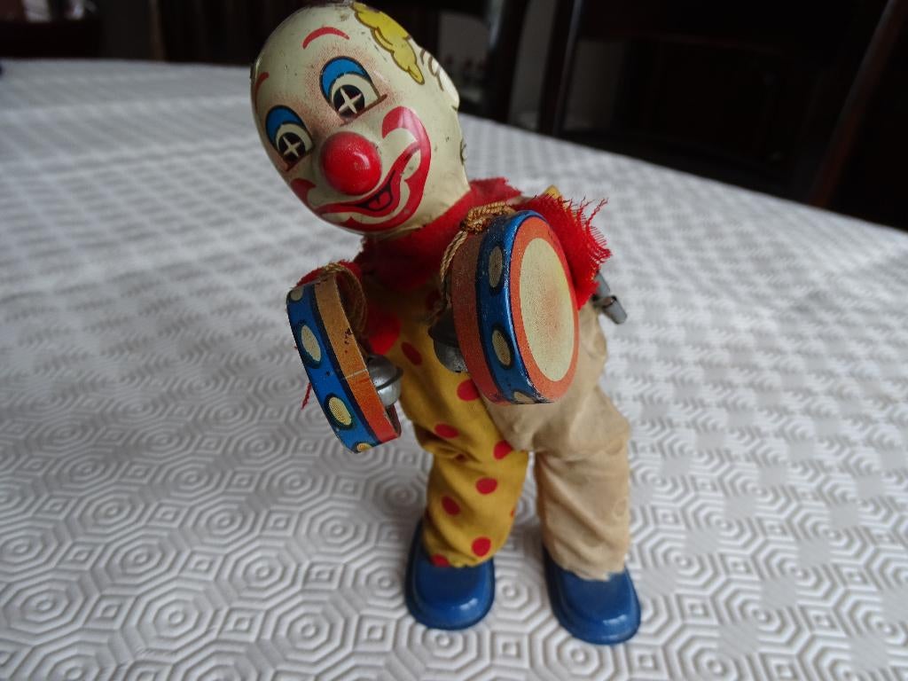 jouet ancien clown mecanique, Enlèvement ou Envoi