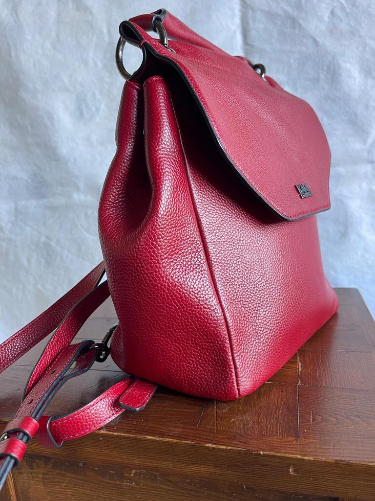 Handtas Karl lagerfeld rood, Ophalen, Zo goed als nieuw, Rood, Handtas