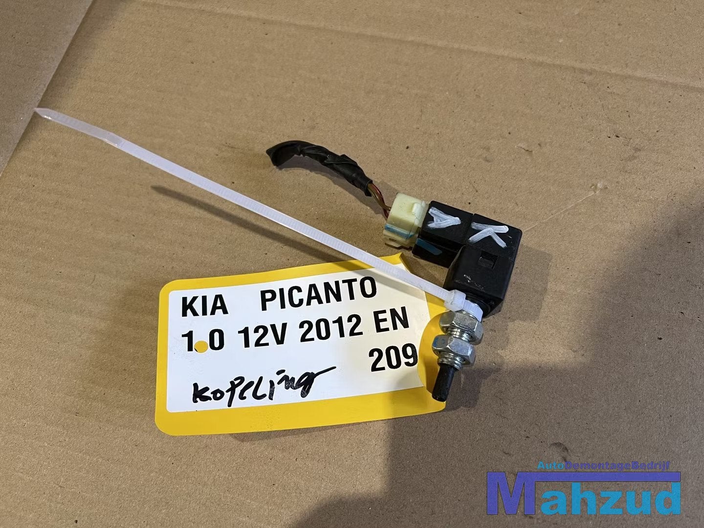 KIA PICANTO 2 koppeling schakelaar achter 2011-2017, Heolleung-ro 12
06797  Seoul, Info@kia.com, Kia Corporation, Gebruikt