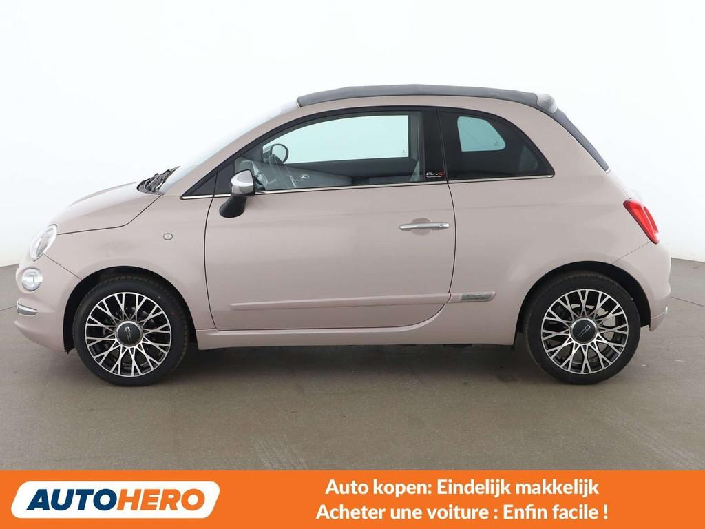 Fiat 500C 1.0 Mild-Hybrid Star (bj 2020), Auto's, Voorwielaandrijving, 4 zetels, Gebruikt, Euro 6