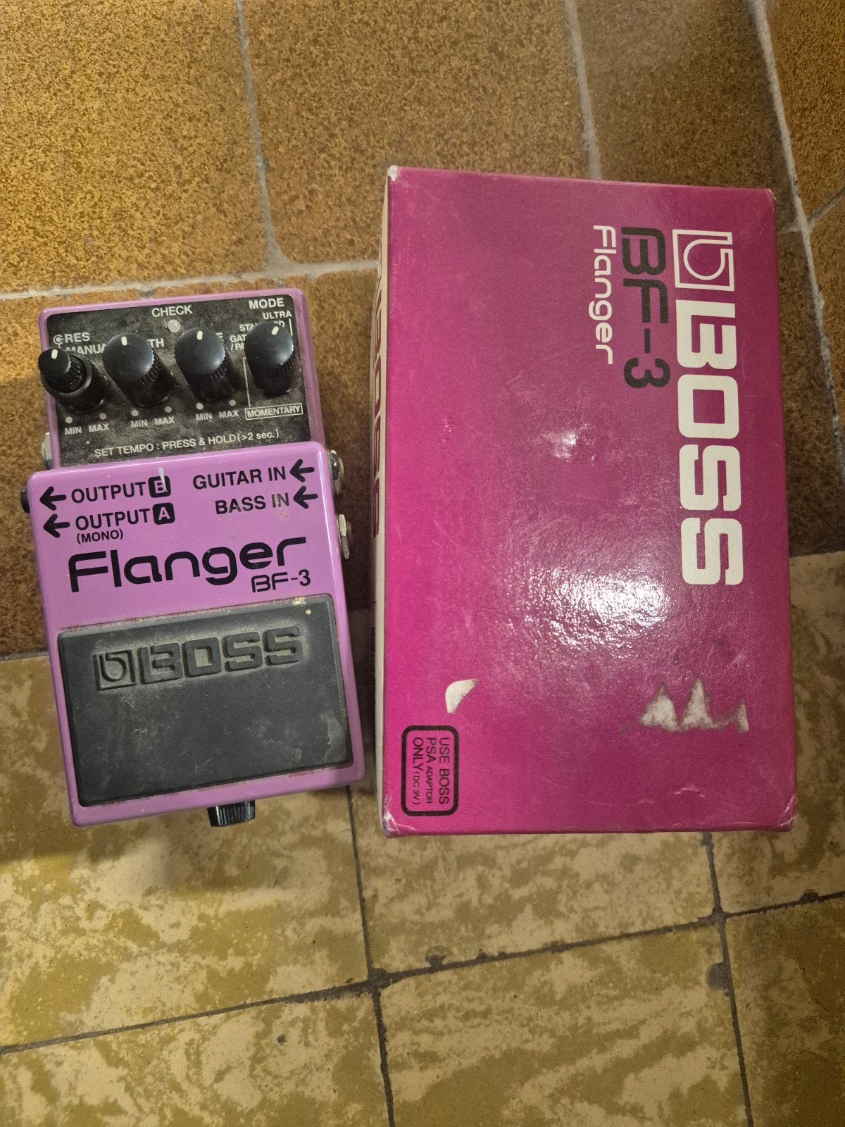 boss bf3 flanger gitaarpedaal, Muziek en Instrumenten, Ophalen