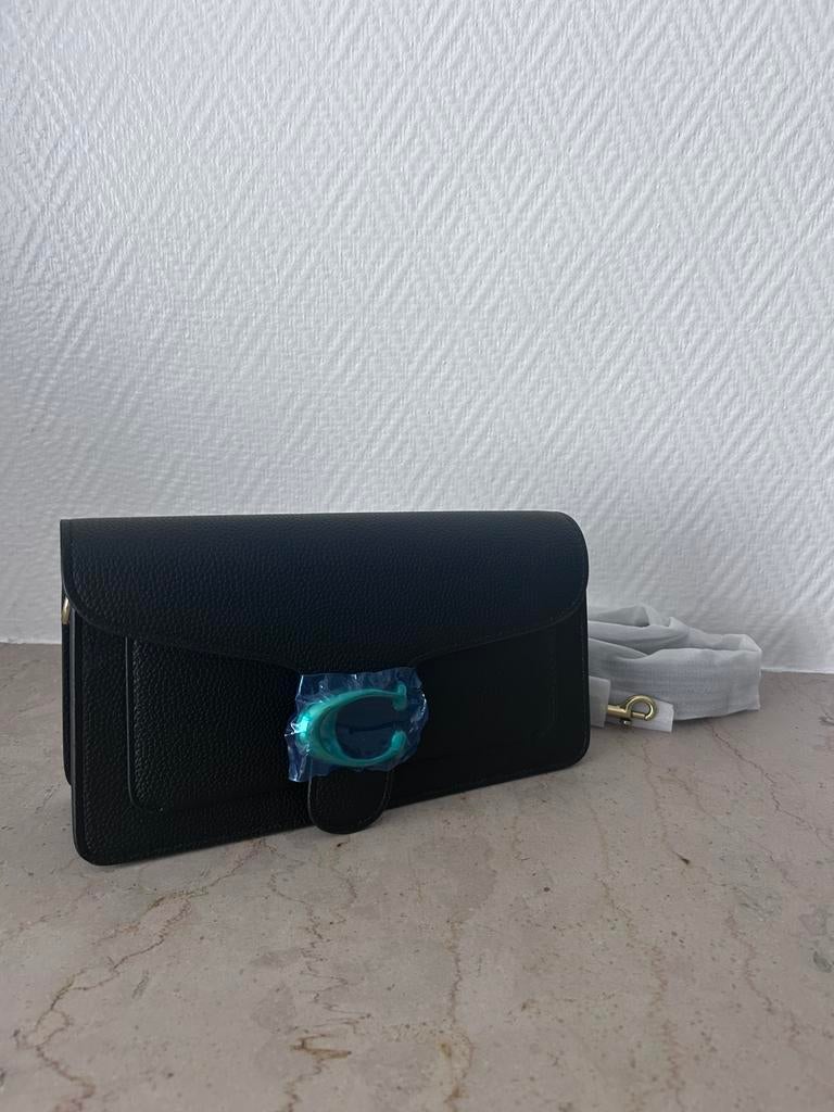Coach Bag zwart met 2 handvatten, Handtassen en Accessoires, Tassen | Damestassen, Verzenden, Zo goed als nieuw, Zwart