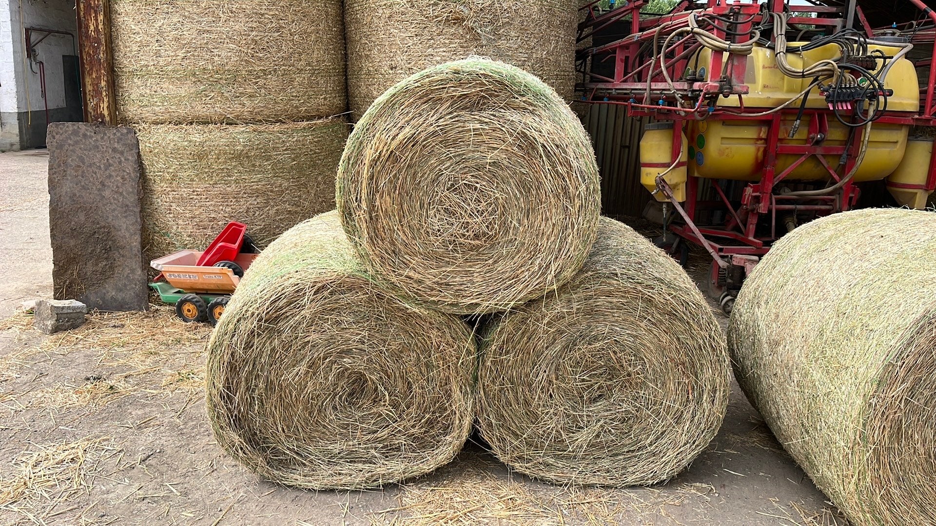Hooi rond 80cm dia 1,25 lang, Dieren en Toebehoren, Ophalen, Knaagdier of Konijn