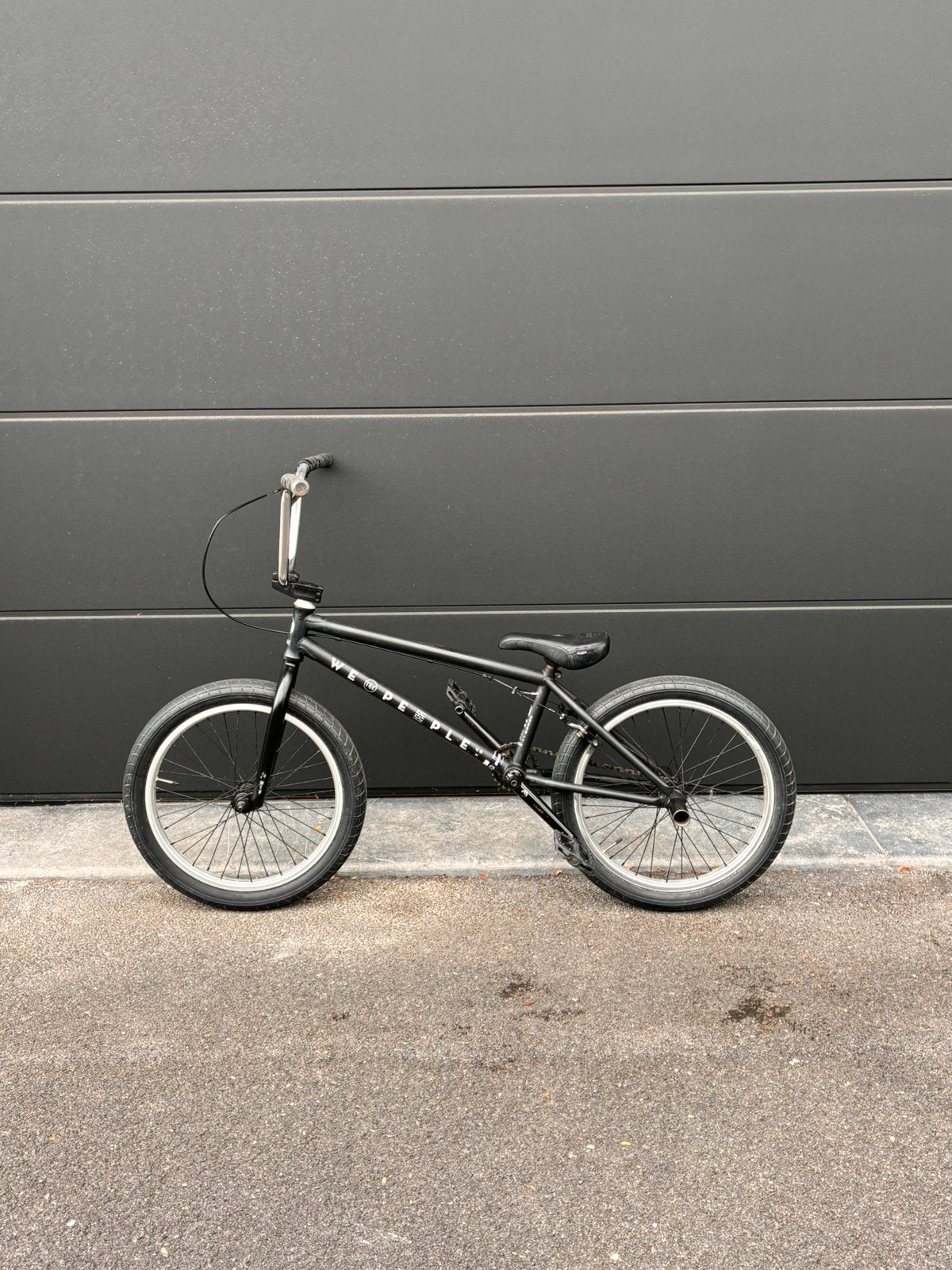 WeThePeople BMX zwart., Fietsen en Brommers, Ophalen, Staal, Velgrem, 20 tot 24 inch