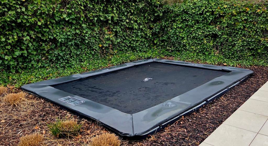 Semi-professionele trampoline - Akrobat -rechthoek 427x305cm, Ophalen, Materiaal