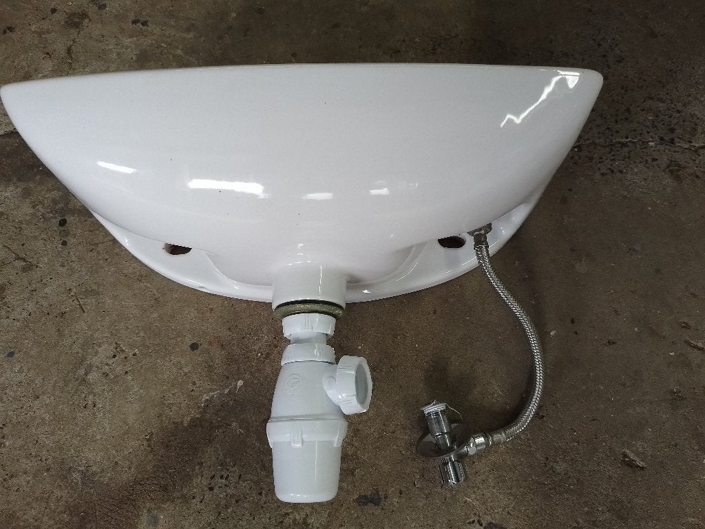 Lavabo pour toilettes, Lavabo ou Évier, Moins de 25 cm, Enlèvement, Utilisé