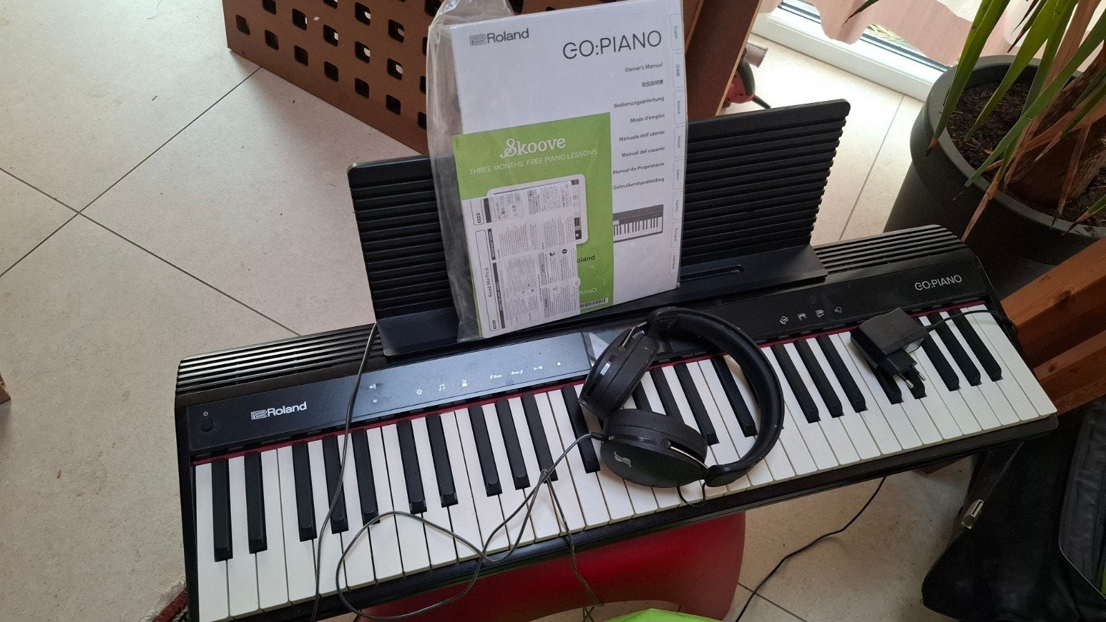 Roland Go Piano 61, Enlèvement, Piano