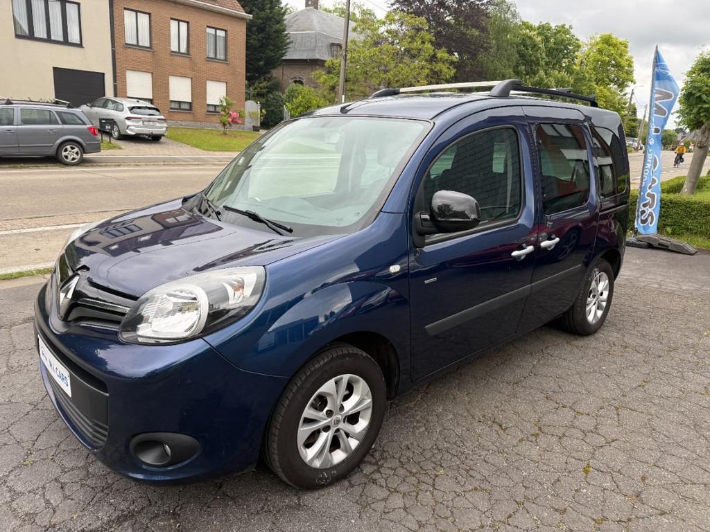 Renault Kangoo Limited (bj 2017), Auto's, Voorwielaandrijving, 4 cilinders, Blauw, Bedrijf