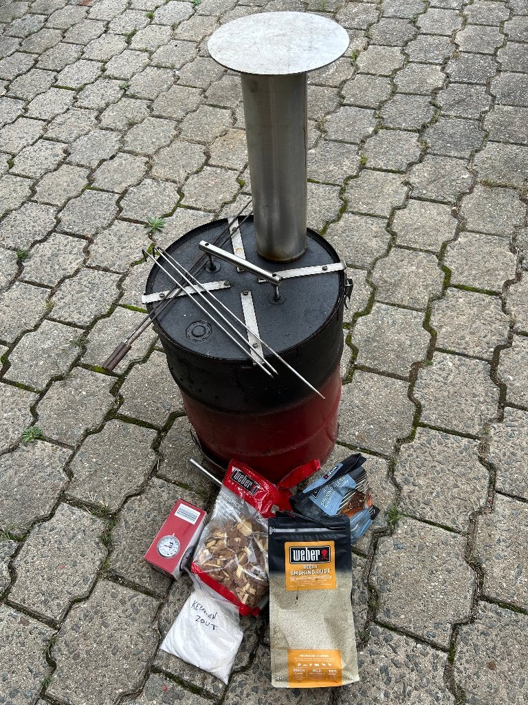 Fumoir, Jardin & Terrasse, Enlèvement, Utilisé, Niet gekend, Avec accessoires