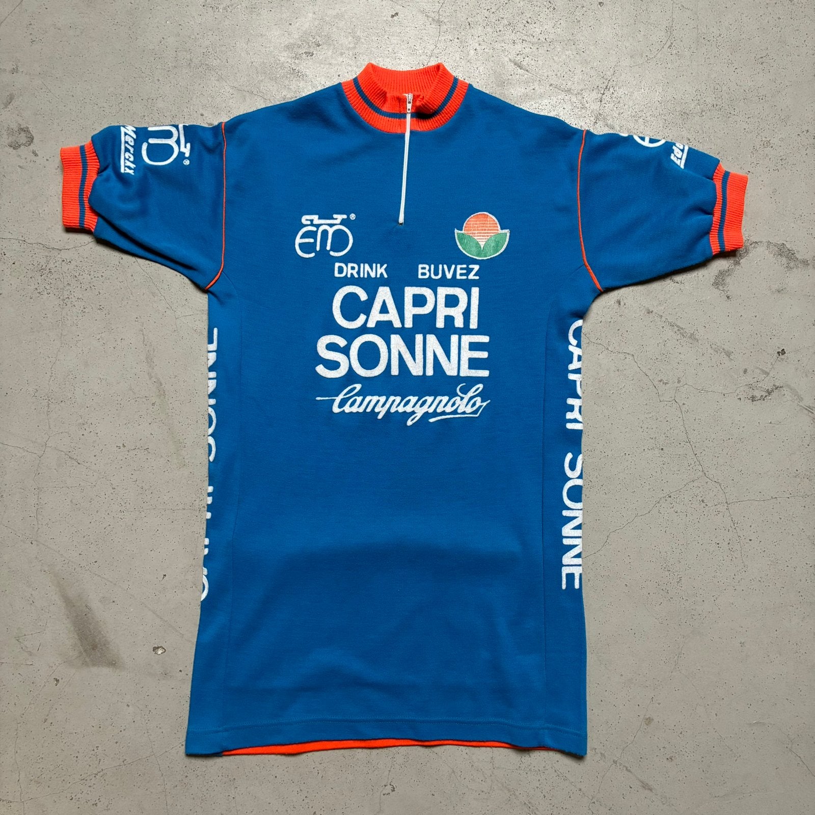 Capri Sonne Eddy Merckx 1982 koerstrui wielertrui, Fietsen en Brommers, Ophalen of Verzenden, Zo goed als nieuw