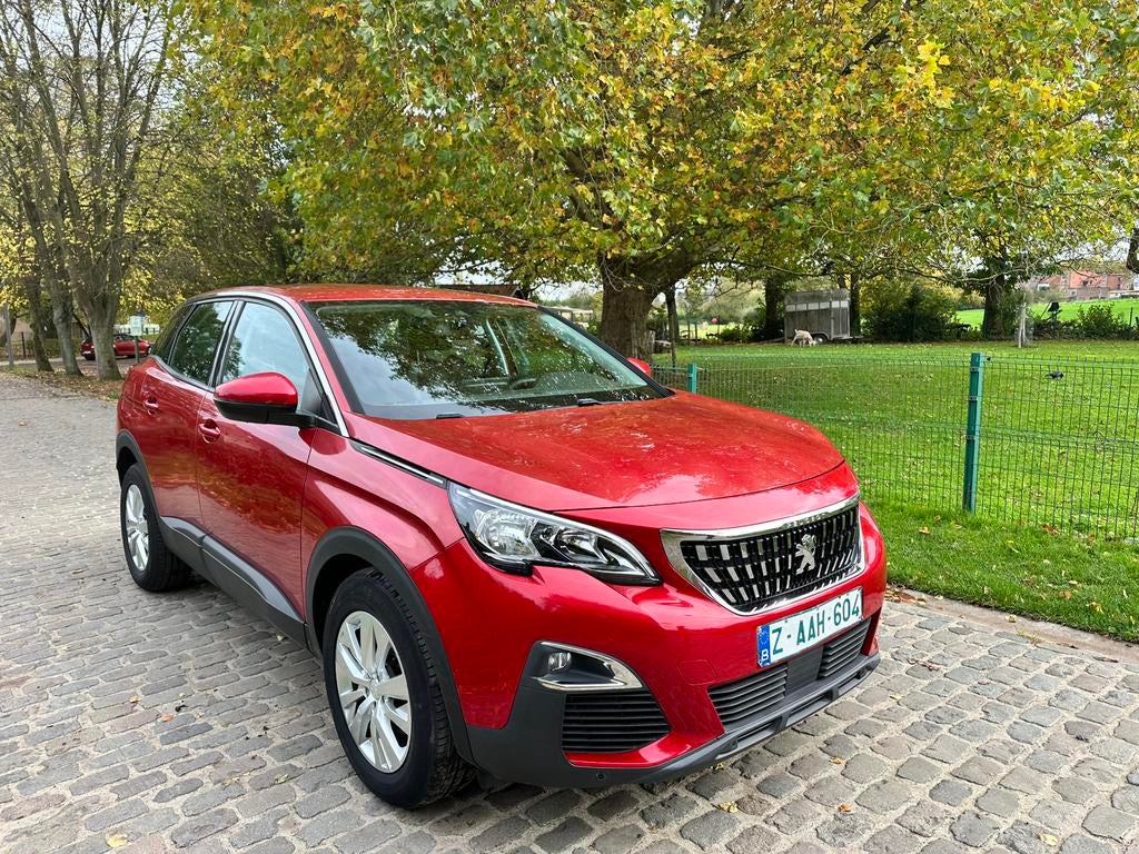 Peugeot 3008 1.2 essence *** 28.000 KM ***, Autos, Rouge, Achat, Entreprise, Noir