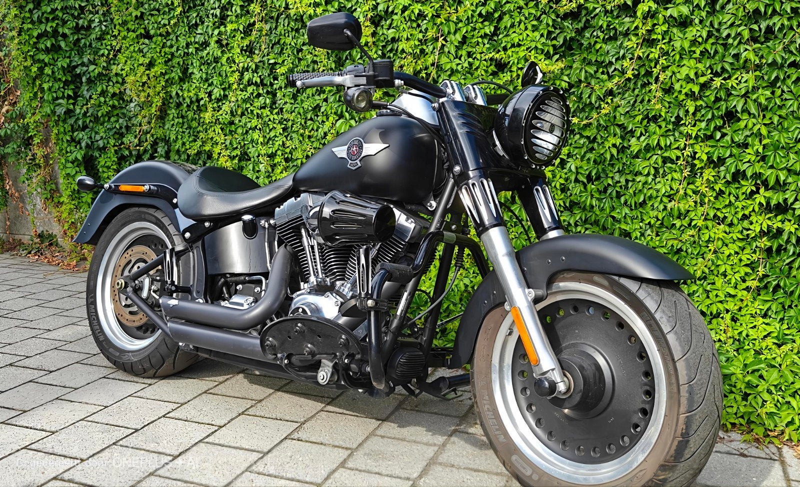 harley Fatboy LO 16.000KM, Motoren, Gebruikt, ABS, Particulier, Handgeschakeld