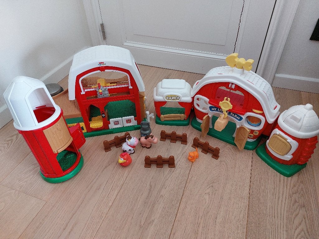 Fisher Price ranch/boerderijpakket, Ophalen of Verzenden, Gebruikt