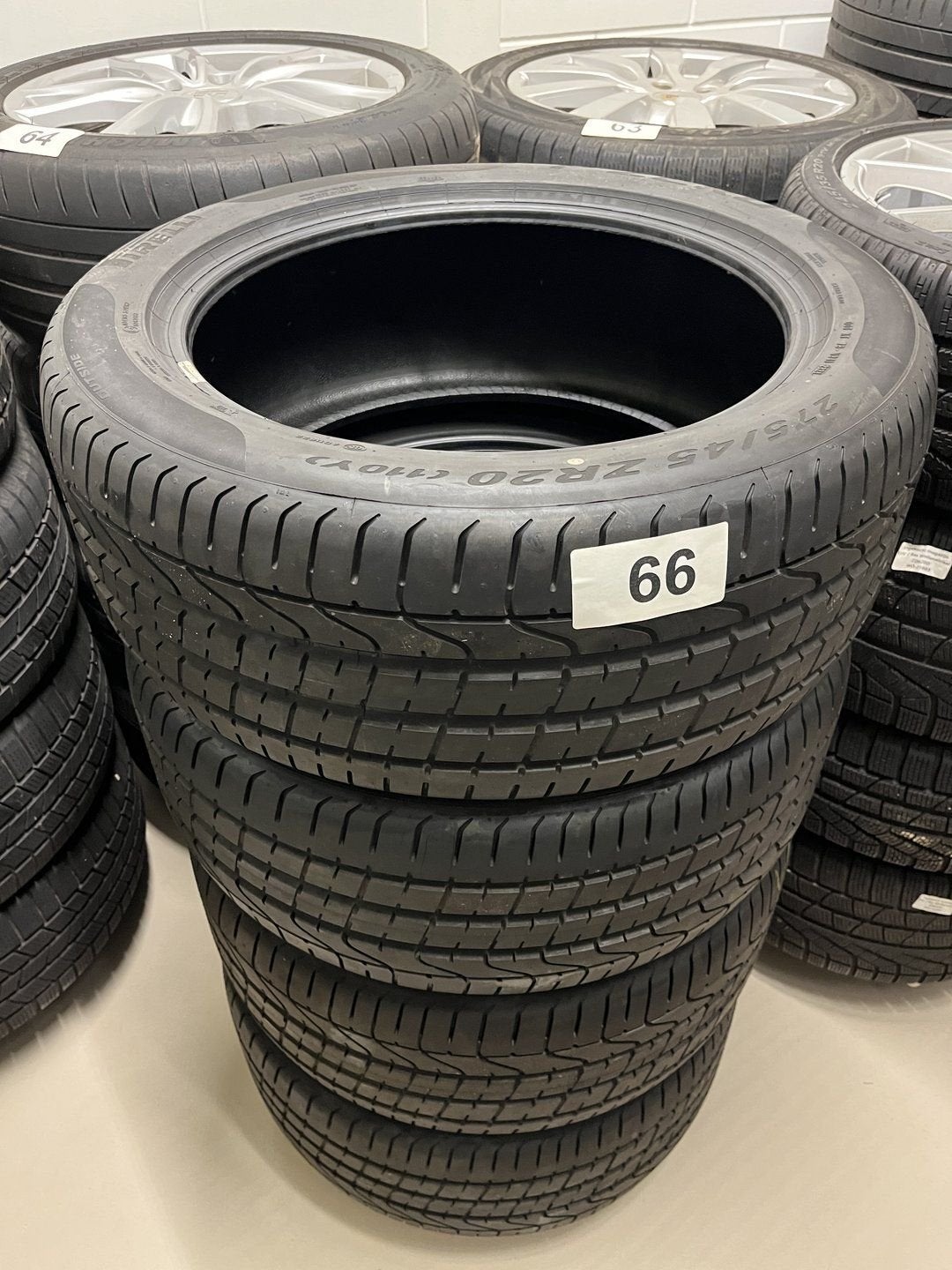 nr S 66 4x Pirelli P-Zero NO zomer Porsche Cayenne E3, 275-4, Ophalen, Gebruikt, -, -