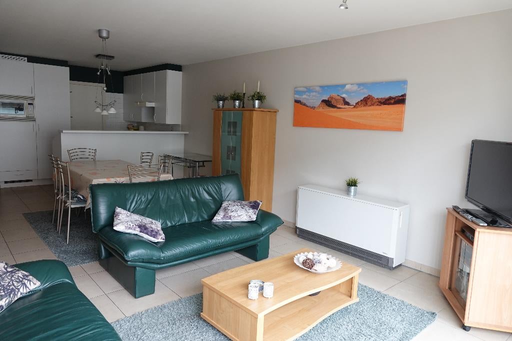 appartement  te huur 4p + garage Nieuwpoort bad, Internet, 2 slaapkamers, Antwerpen of Vlaanderen, Appartement