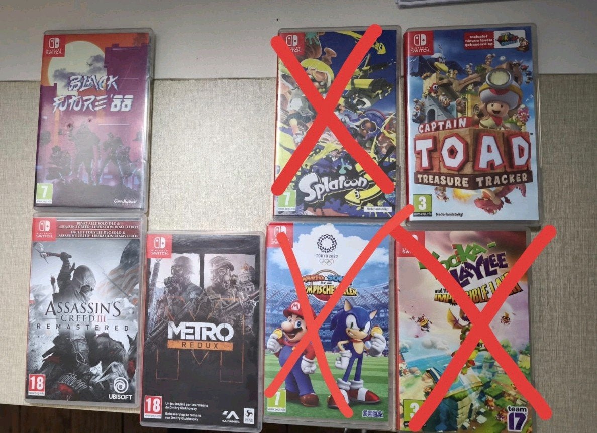 Nintendo Switch games Sonic & Mario, Splatoon, ACreed etc ., Games en Spelcomputers, Spelcomputers | Nintendo Switch, Ophalen
