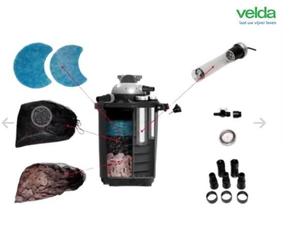 Velda drukfilter 50, Ophalen, Gebruikt, Vijverfilter