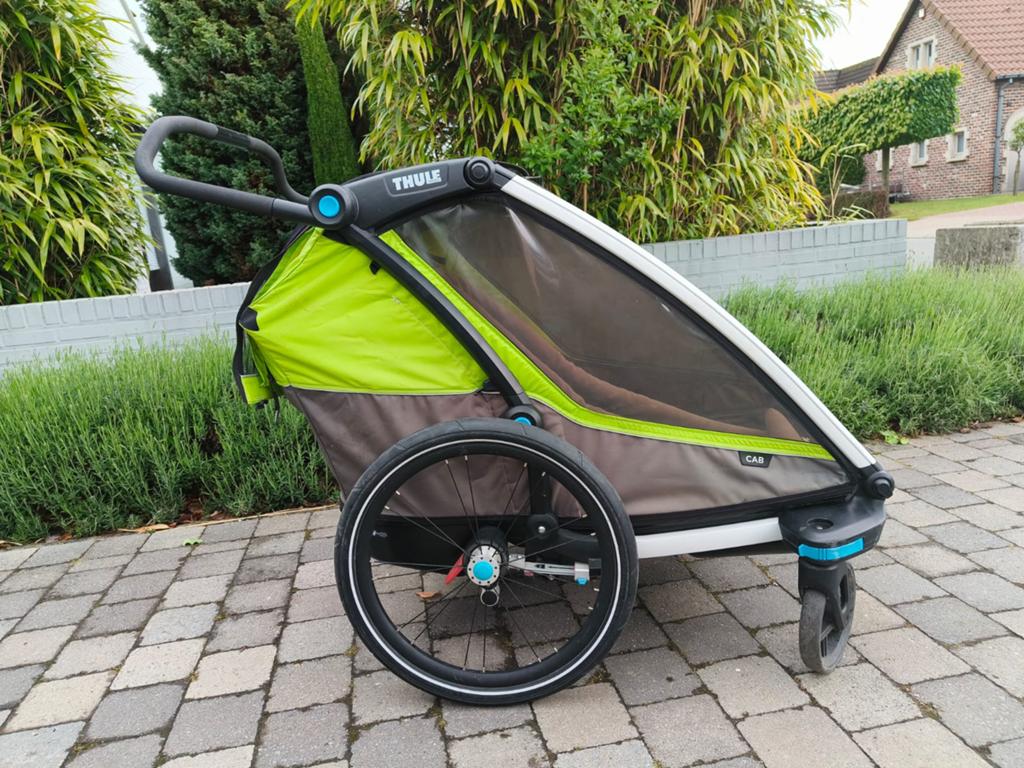 Thule cab fietskar, Ophalen, Gebruikt, Kinderkar, Opvouwbaar