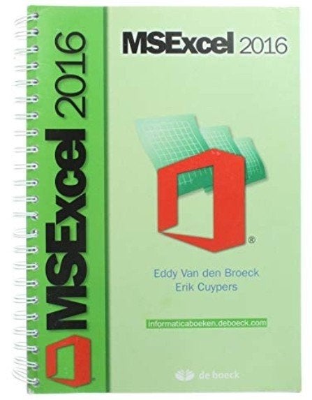 MS Excel 2016, Livres, Enlèvement, Utilisé, Autres sujets/thèmes, De Boeck Van in