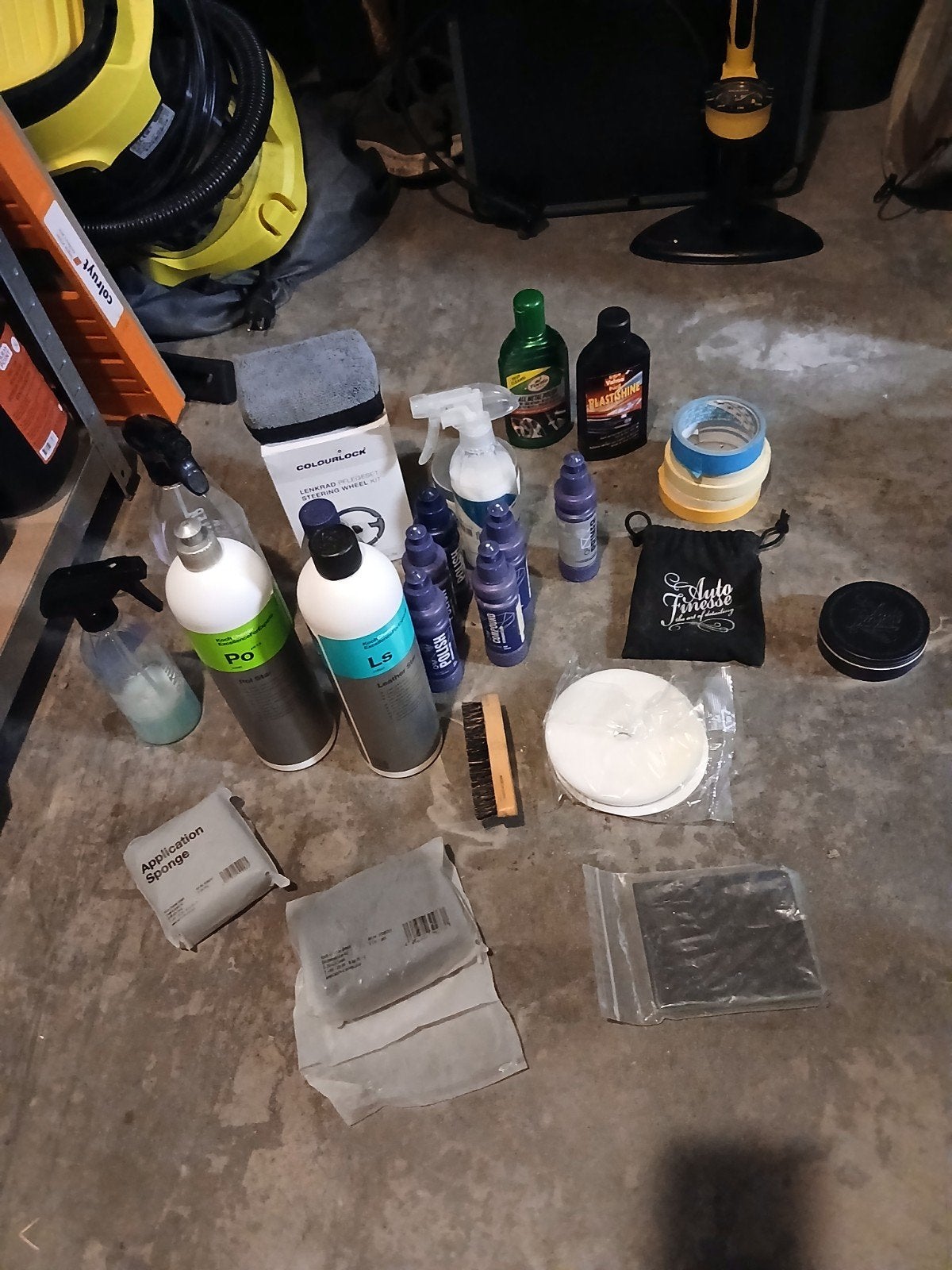 Auto onderhouds producten, polier producten, doeken., Ophalen