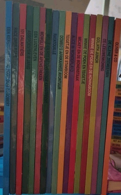 Disney boekenclub - 3€/boek  of 45€/set, Enlèvement, Neuf