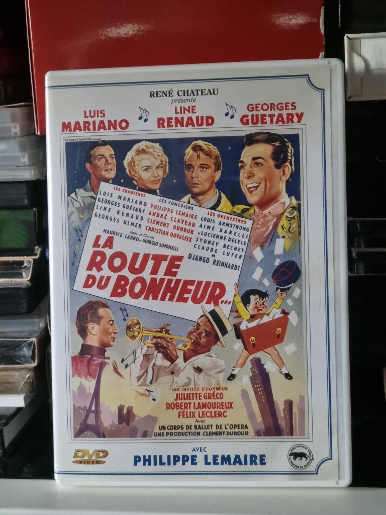 La Route du Bonheur, Line Renaud, Luis Mariano,, Enlèvement ou Envoi, Français, Français