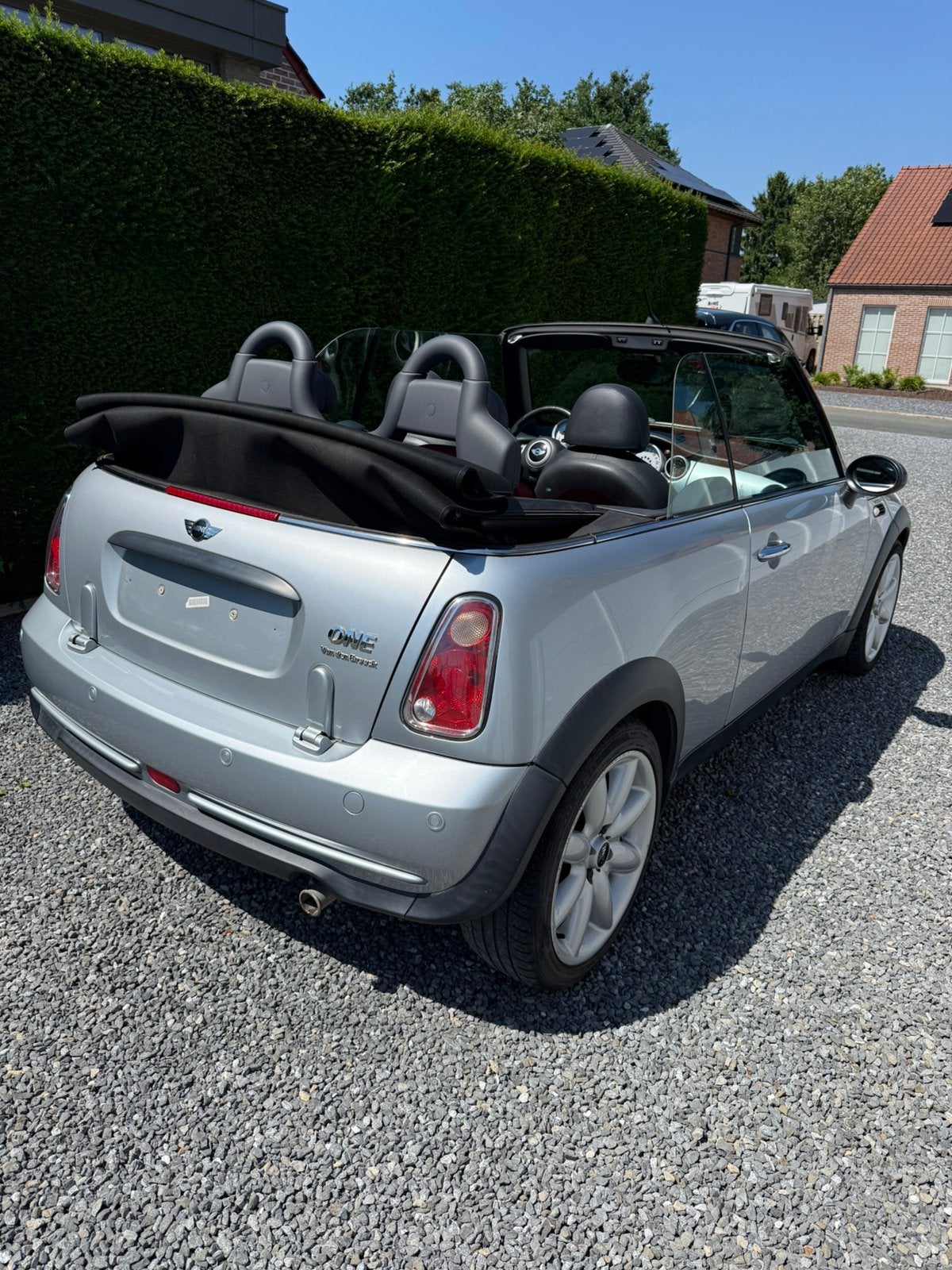 Mini one cabrio, Autos, Argent ou Gris, Entreprise, Cabriolet, Boîte manuelle