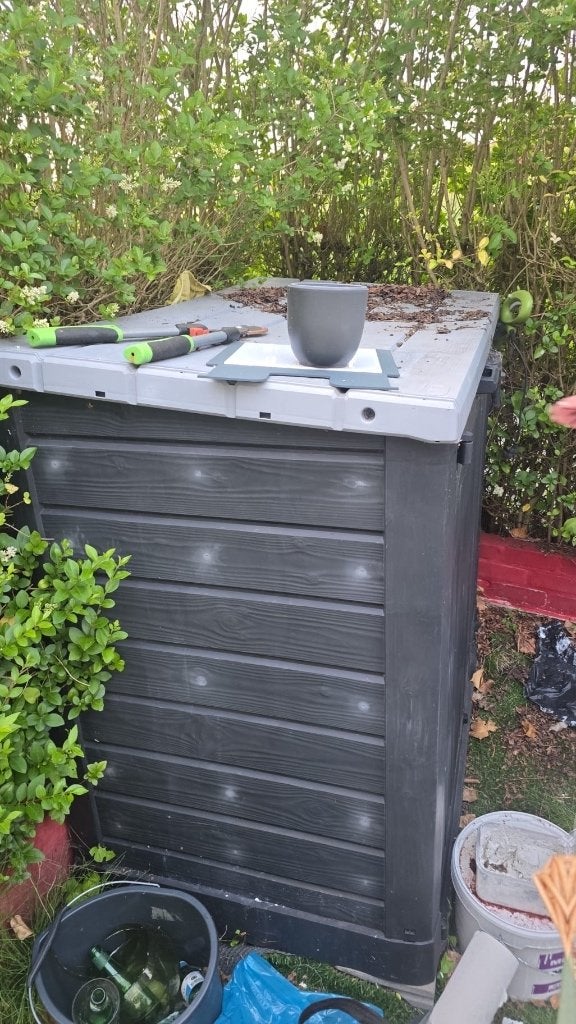 Tuinkast, Ophalen, Zo goed als nieuw, Containerberging