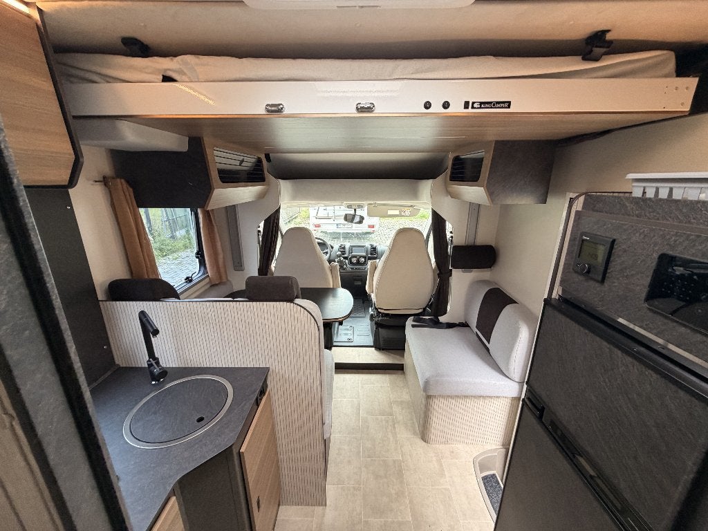 Luxe Rimor Sarus 95 semi-integraal camper, Caravans en Kamperen, Ringverwarming, Fiat, 7 tot 8 meter, Half-integraal