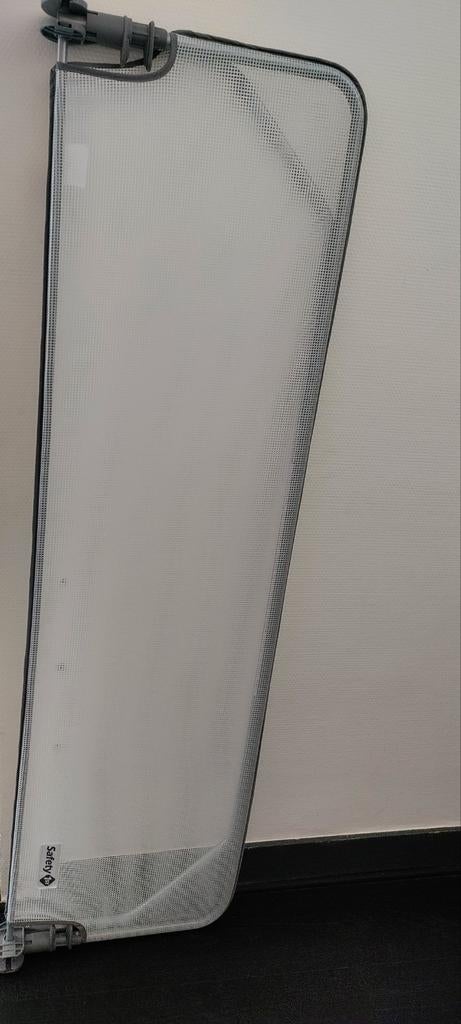 Bedhekje inklapbaar 150cm - Safety First (wit en grijs), Ophalen, Zo goed als nieuw, 140 tot 160 cm, Minder dan 70 cm
