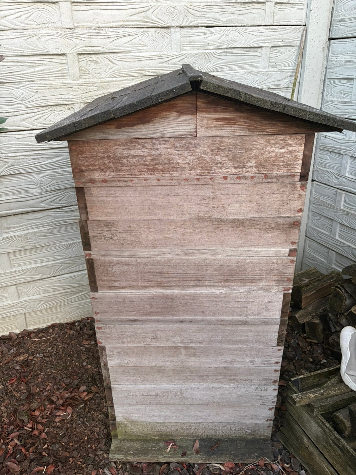 Bijen kast kan ook gebruikt worden als stook hout, Jardin & Terrasse, Abris de jardin, Enlèvement, Comme neuf, Bois