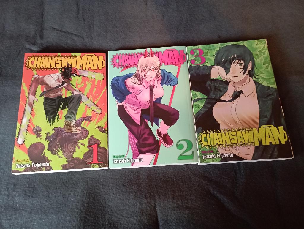 manga chainsaw man 1 - 3, Meerdere comics, Ophalen, Zo goed als nieuw