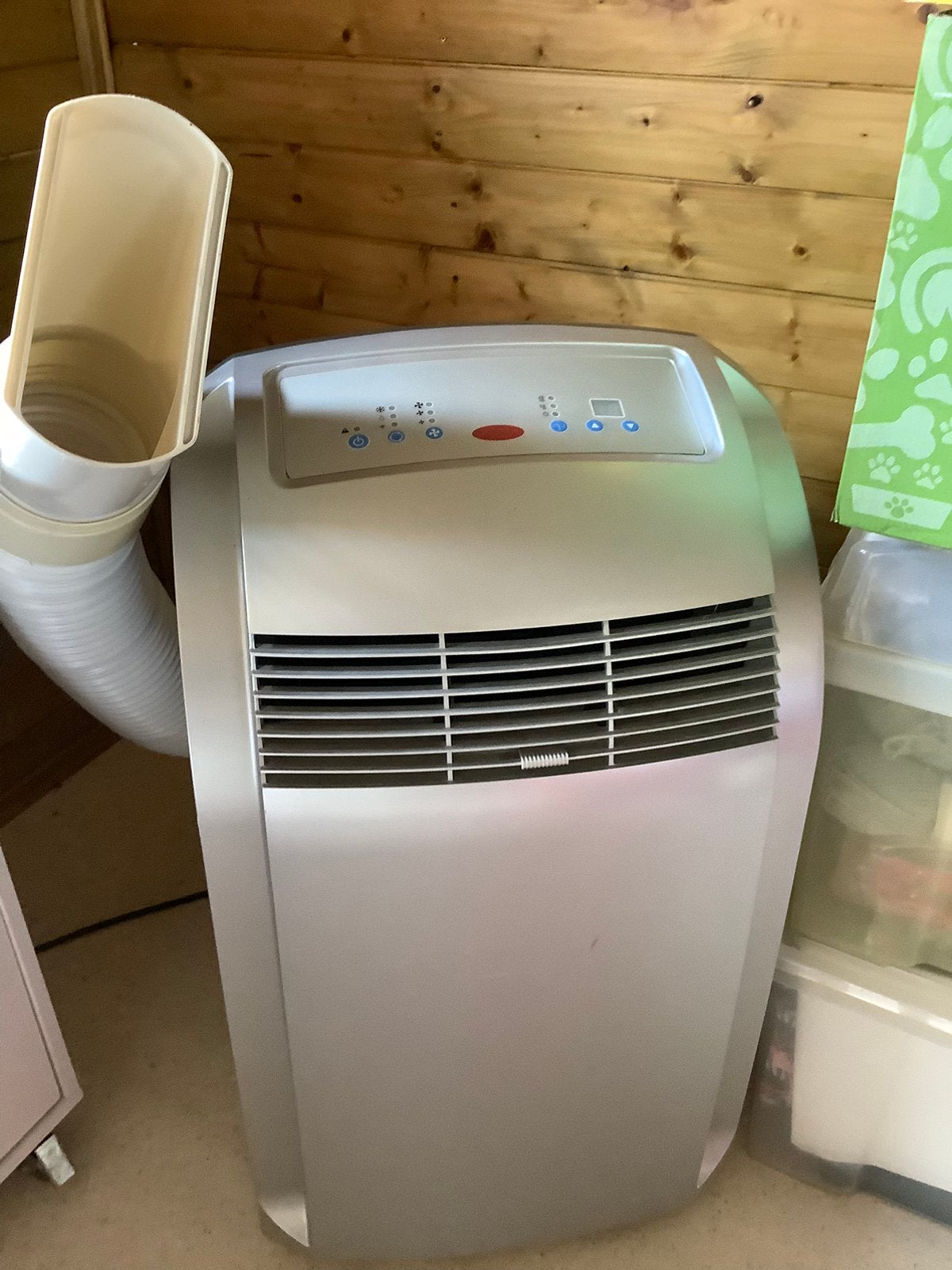 Mobiele airco, Ophalen, Gebruikt, Mobiele airco