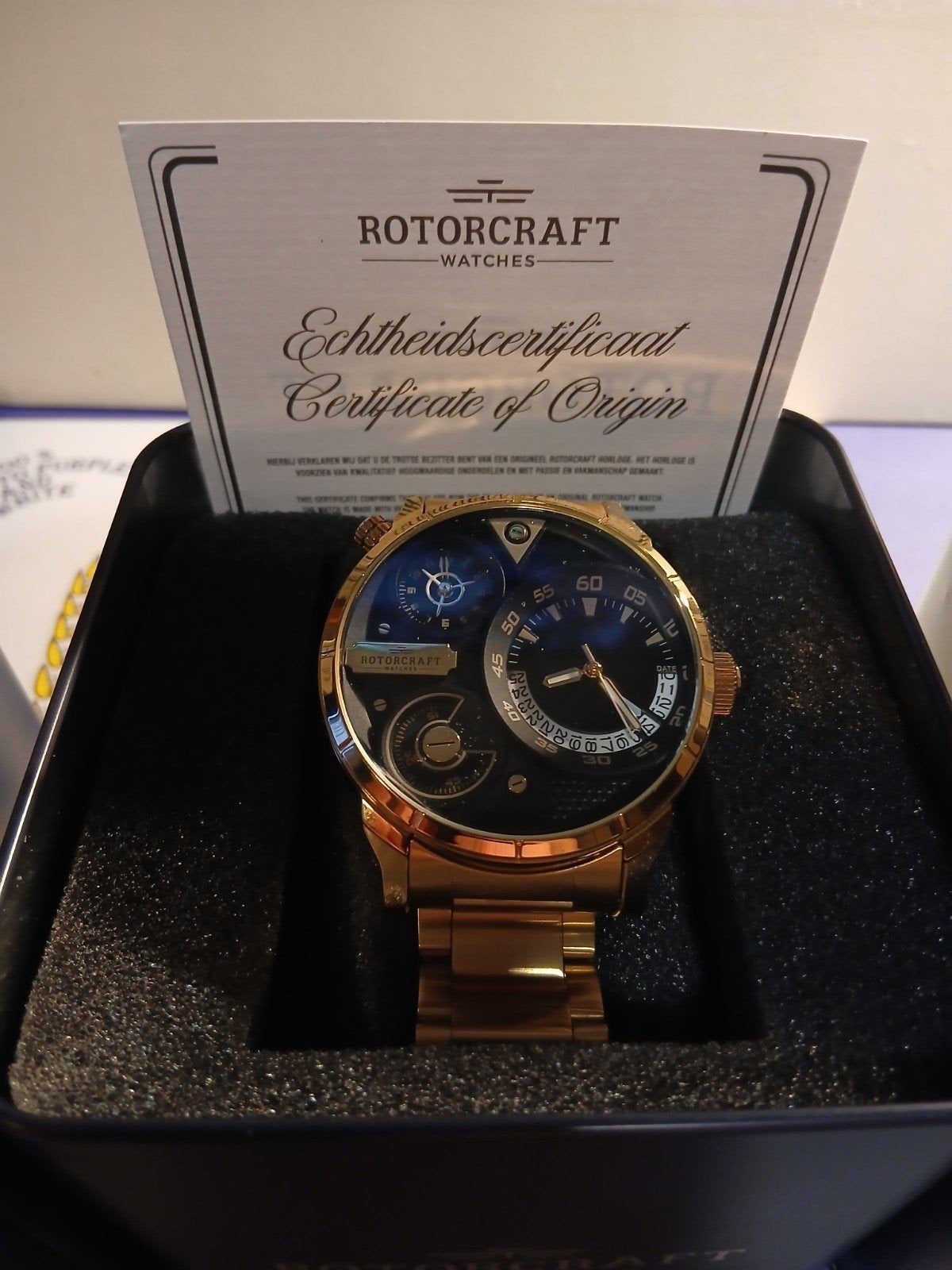 LAATSTE ROTORCRAFT  MAG WEG VOOR EEN EERLIJK BOD, Ophalen, Zo goed als nieuw
