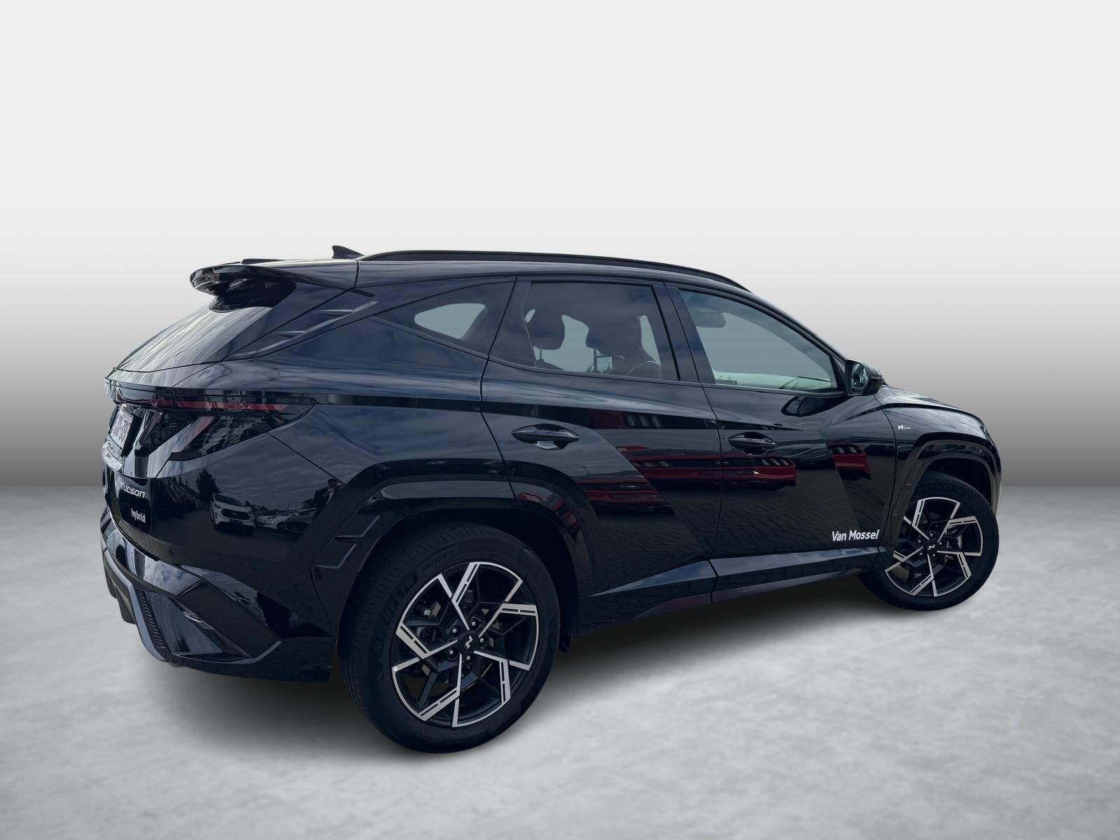 Hyundai Tucson 1.6 T-GDi Hybrid Shine N-Line Sensation Pack, Auto's, Stof, Gebruikt, 230 pk, 4 cilinders