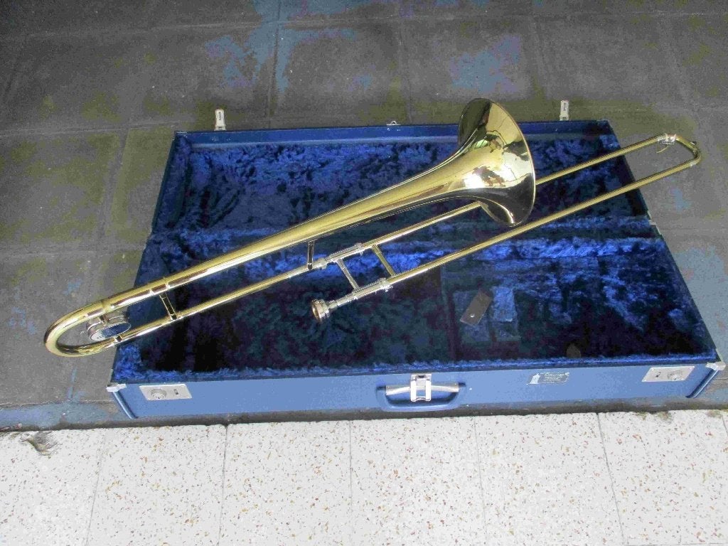 Trombone Besson 2 stuks, Muziek en Instrumenten, Blaasinstrumenten | Trombones, Ophalen of Verzenden, Zo goed als nieuw, Tenor