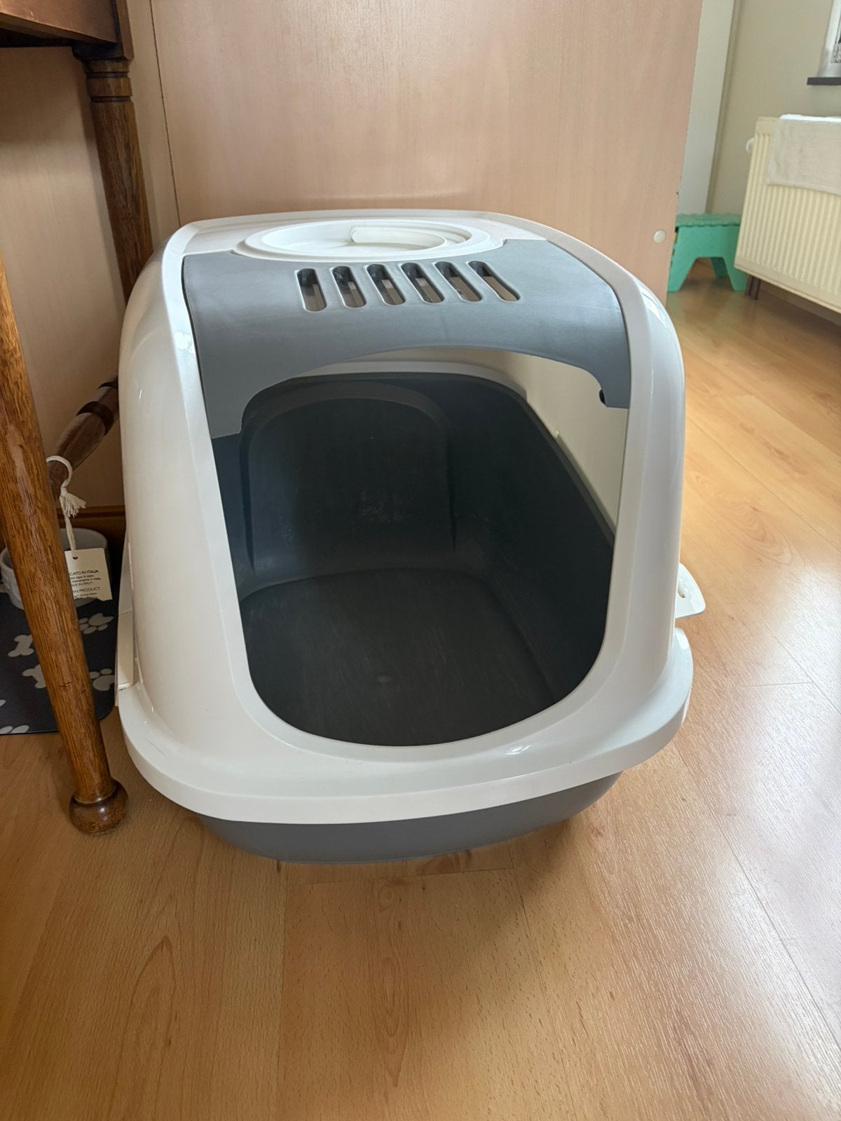 Grand bac à litière, Animaux & Accessoires, Enlèvement, Comme neuf, Fermé